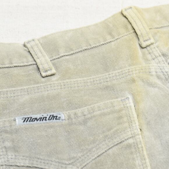 Levi's Men's Bootcut Pants Cotton Gray Size 33x30 Stained Moving On Vintage - Picture 7 of 8